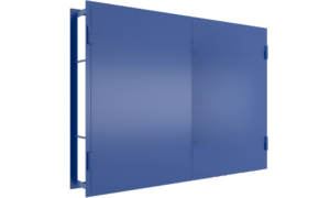 Гаражные ворота с ответной коробкой СВ-1