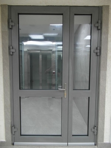 Противопожарная алюминиевая дверь АЛ-4