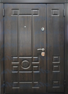 Двустворчатая металлическая дверь "Император"